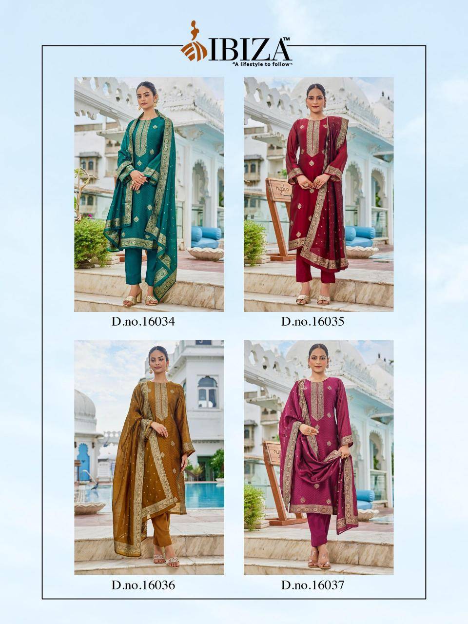 Ibiza malhar Surat textile dress materials wholesale