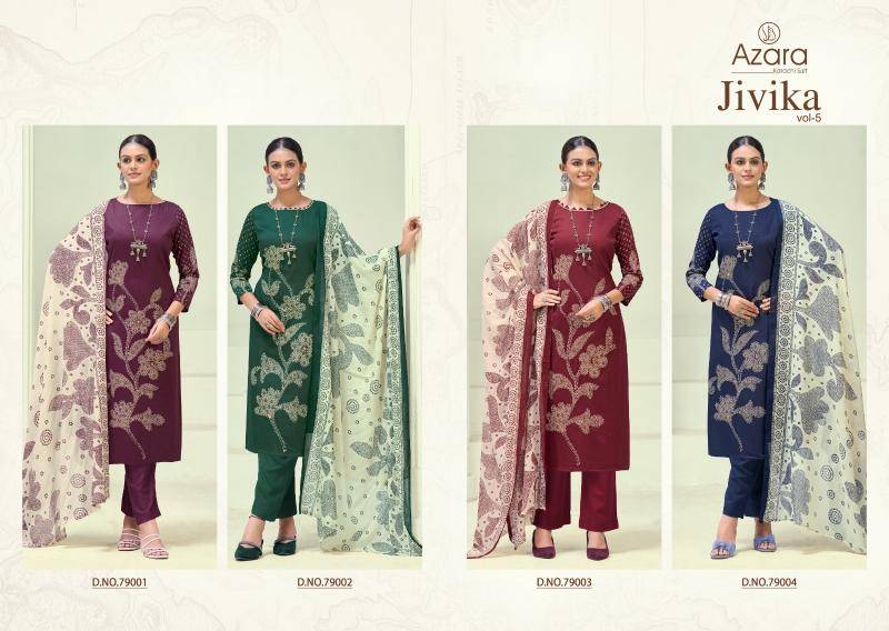 Karma azara jivika 5 Wholesale dress materials for boutique