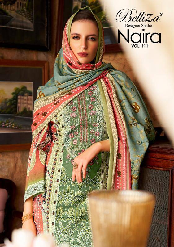 Belliza naira vol 111 Wholesale Dress materials manufacturer