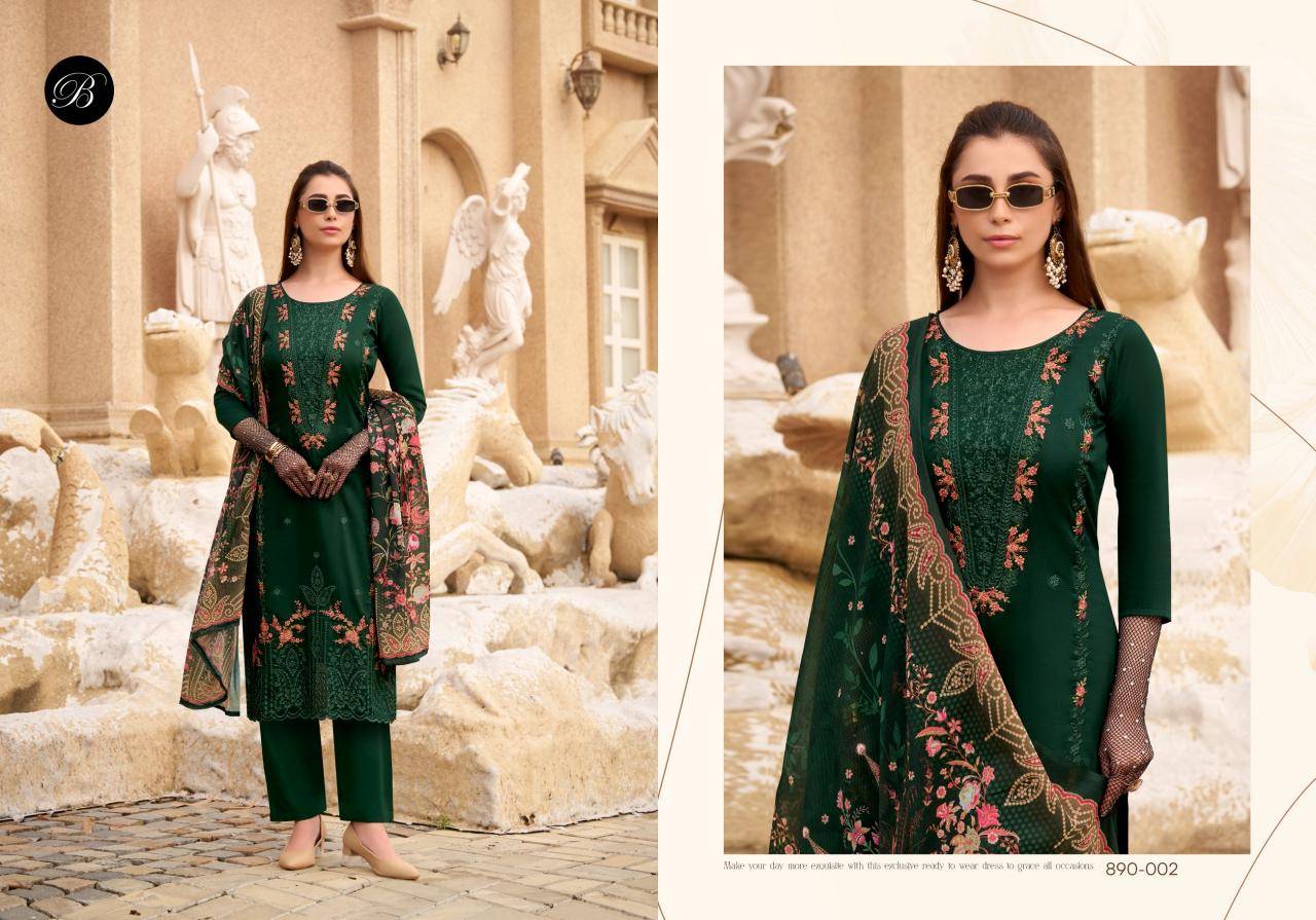 Belliza zarqash vol 9 Wholesale Dress materials market