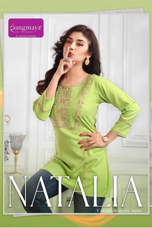 Rangmaya natalia Designer Kurtis in bulk