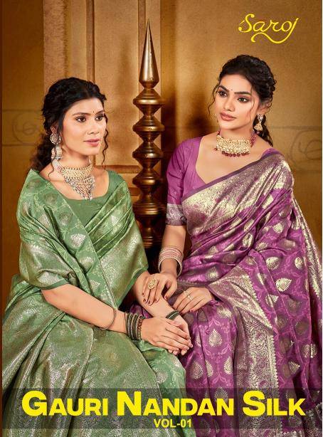 Saroj gauri nandan silk vol 1 Online saree shopping in Mumbai
