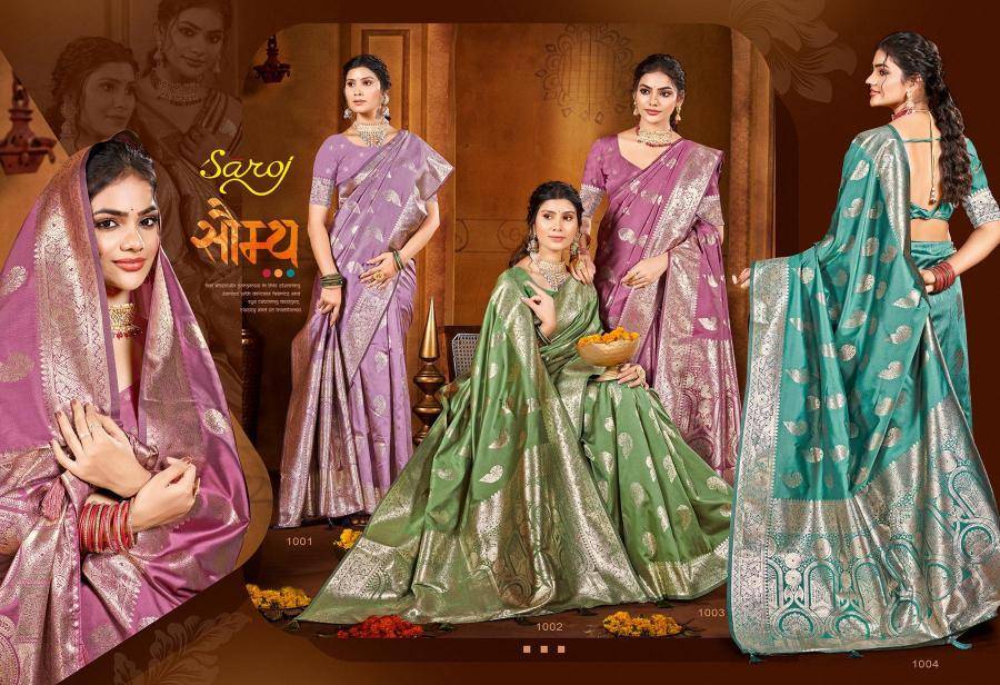 Saroj gauri nandan silk vol 4 Saree manufacturers in Mumbai