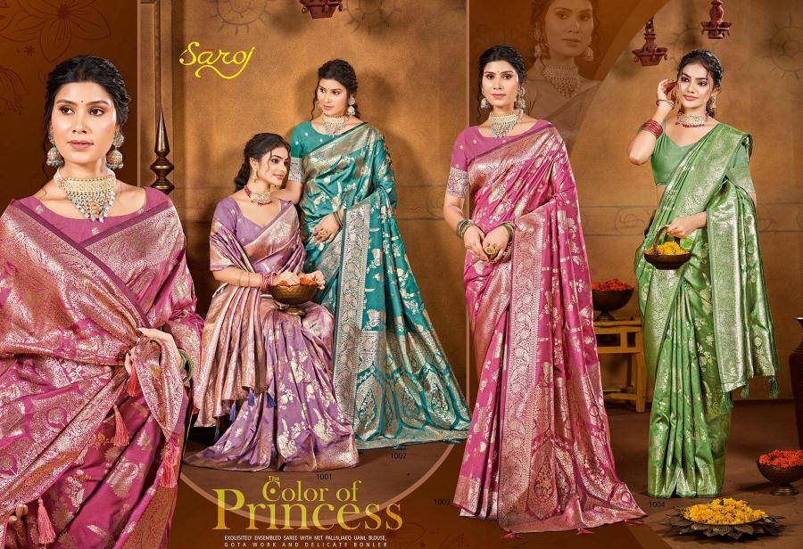 Saroj gauri nandan silk vol 3 Saree suppliers in Mumbai