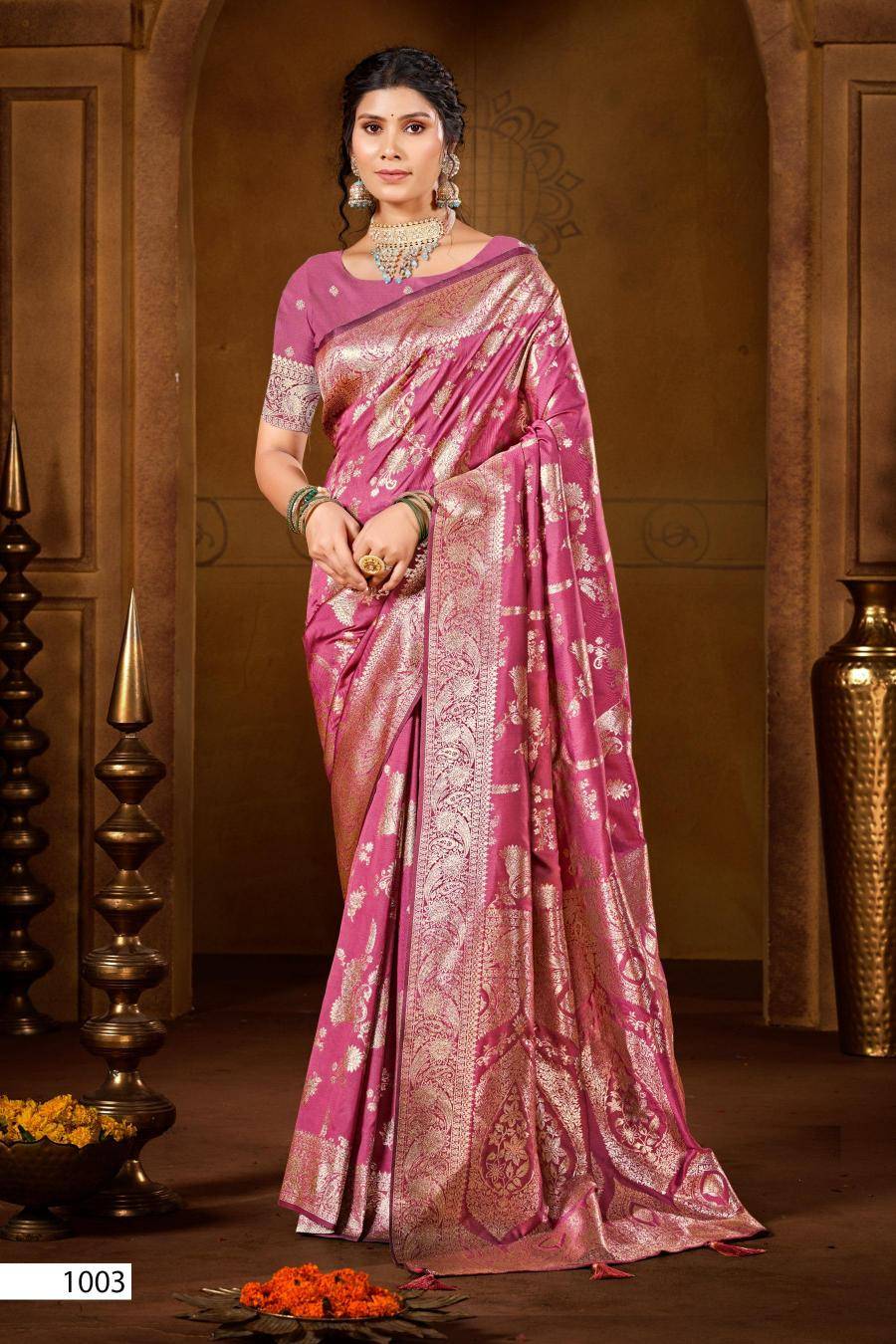 Saroj gauri nandan silk vol 3 Saree suppliers in Mumbai