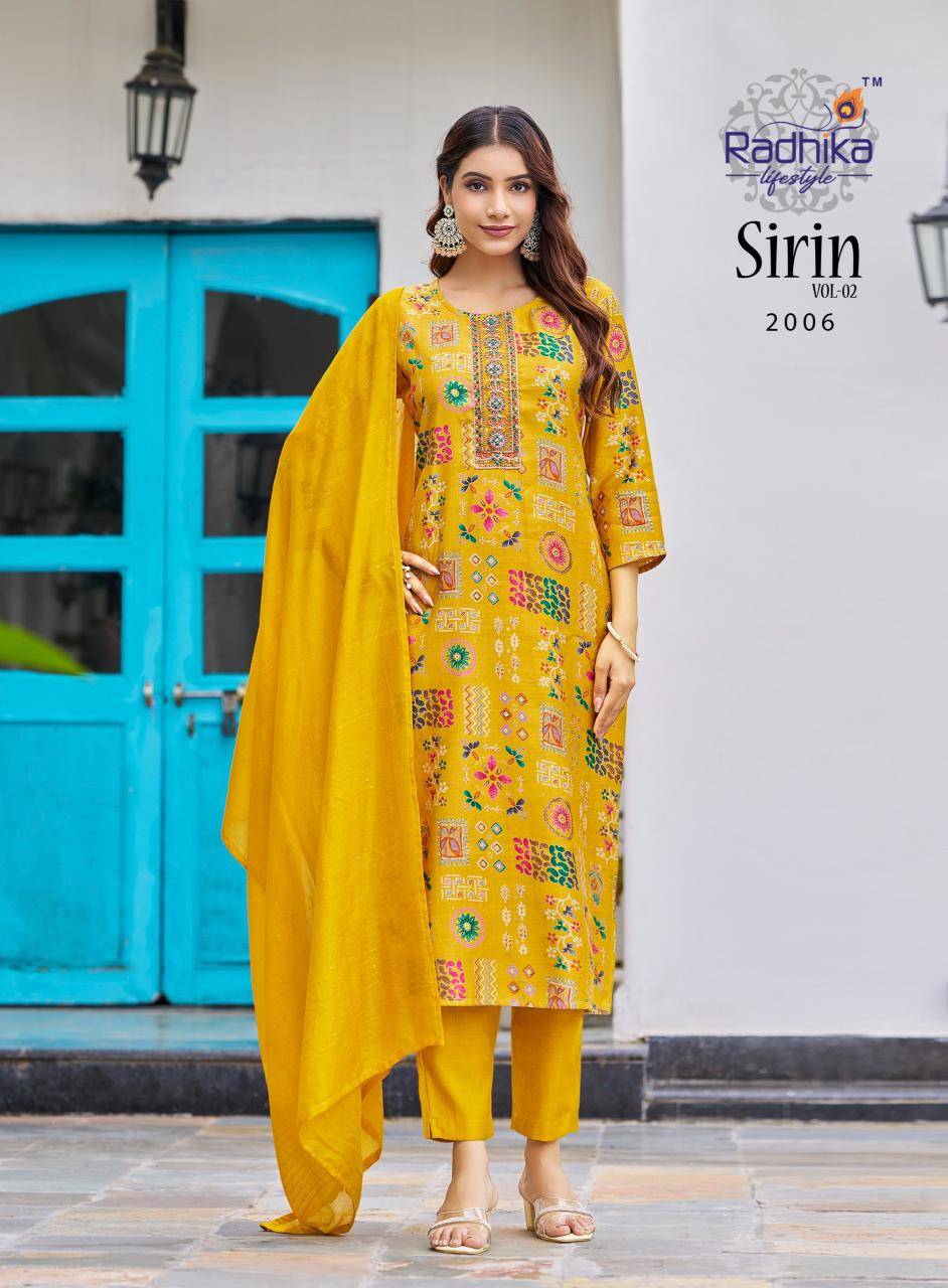 Radhika lifestyle sirin vol 2 kurti wholesale in india