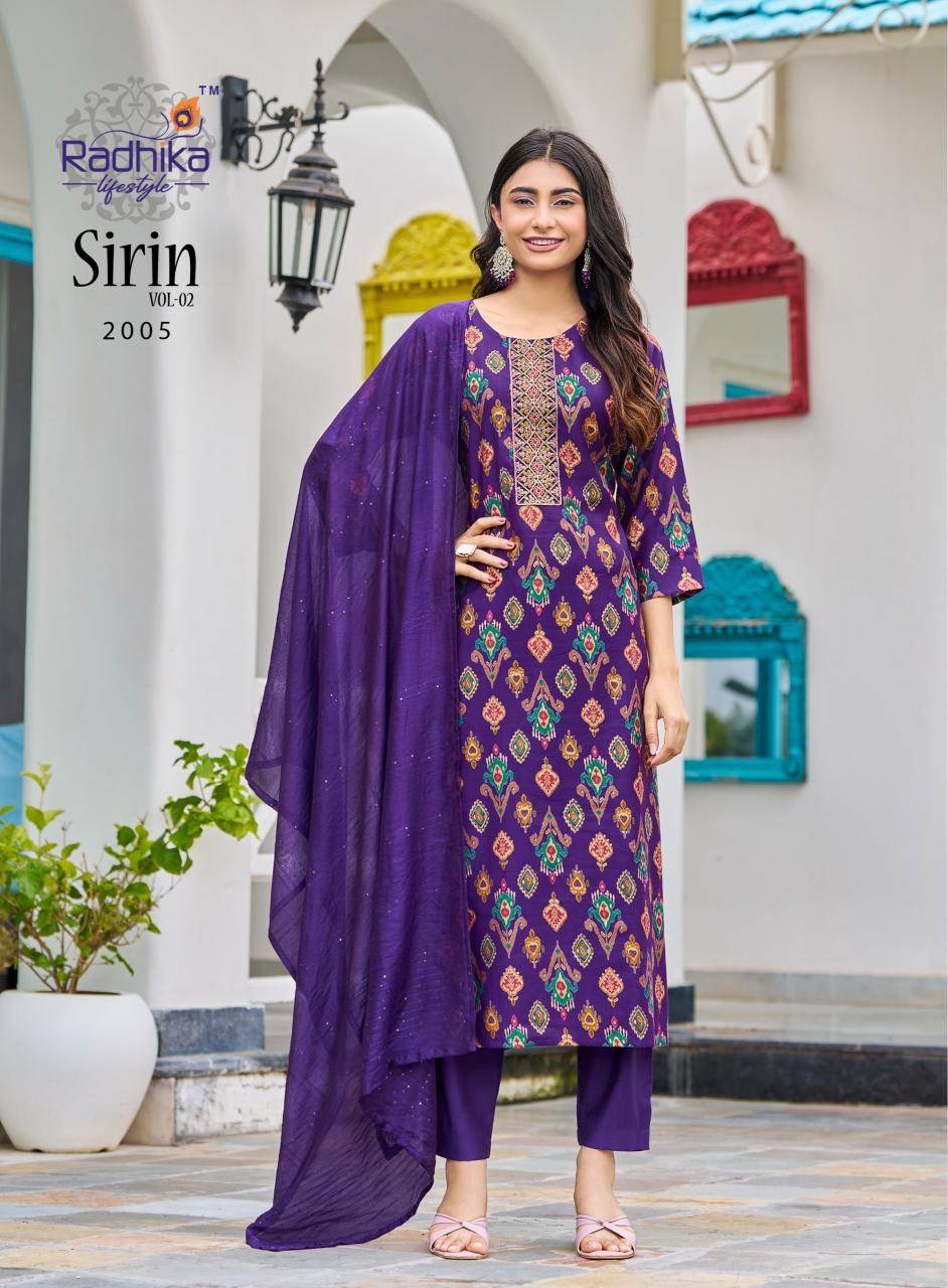 Radhika lifestyle sirin vol 2 kurti wholesale in india