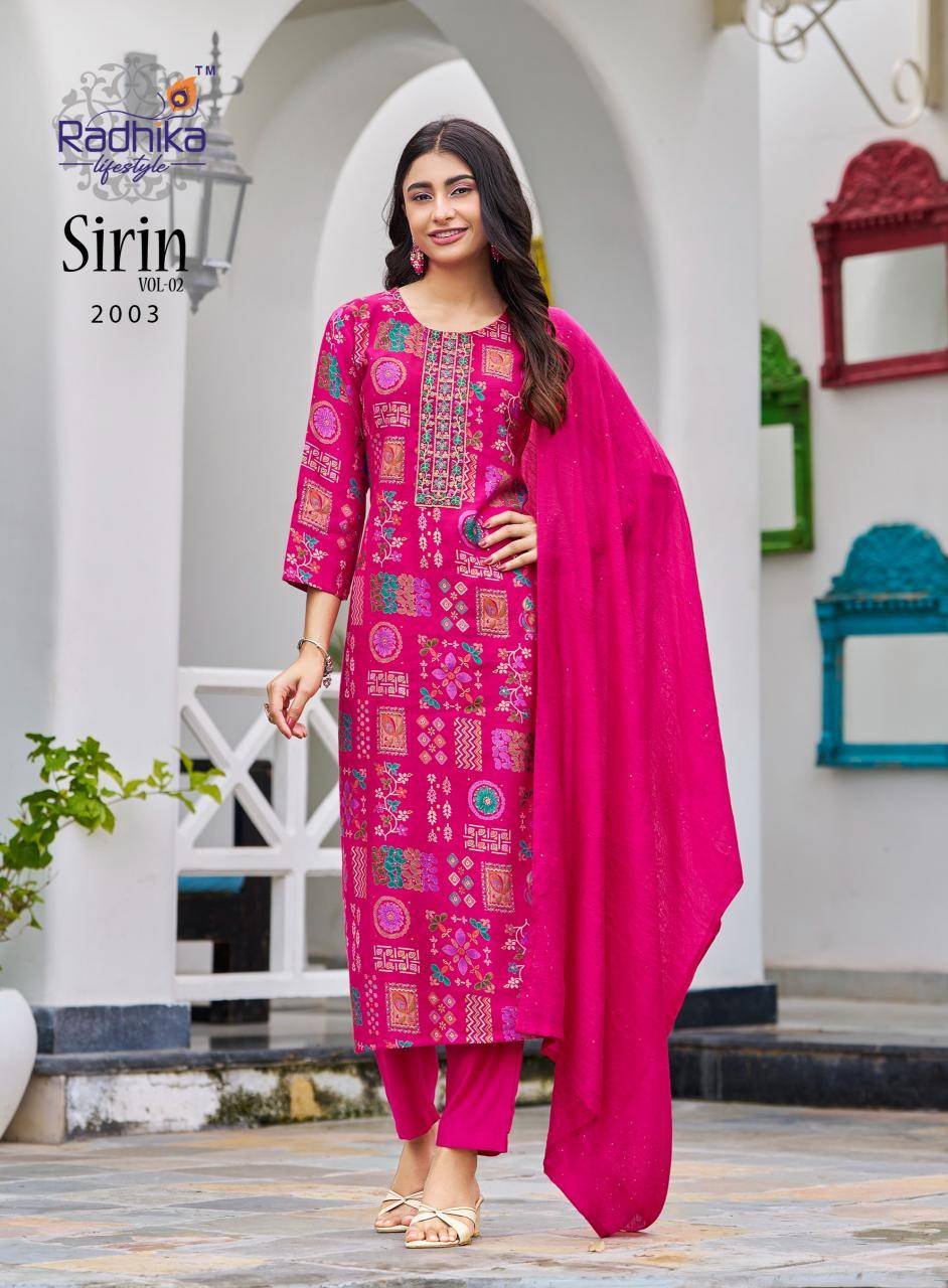 Radhika lifestyle sirin vol 2 kurti wholesale in india