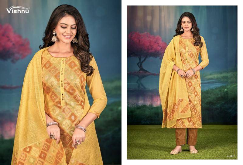 Vishnu jamdani dress material wholesale with price