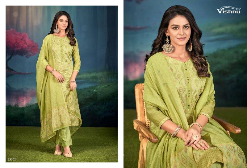 Vishnu jamdani dress material wholesale with price