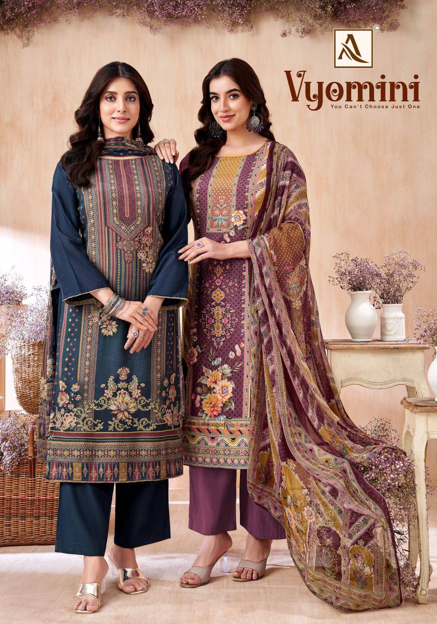 Alok suit vyomini indian wholesale dress market