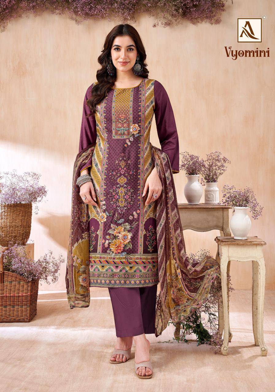 Alok suit vyomini indian wholesale dress market