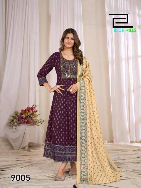 Blue hills ritu special vol 9 kurti wholesale bd