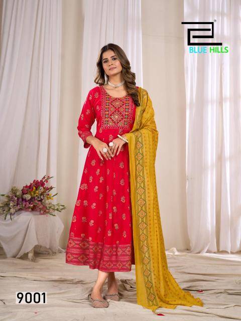 Blue hills ritu special vol 9 kurti wholesale bd
