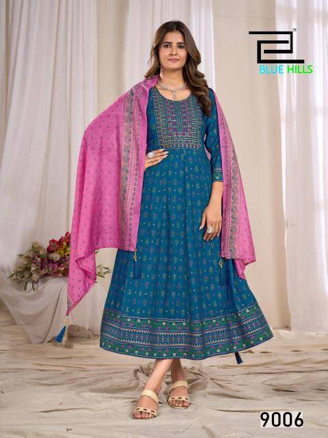 Blue hills ritu special vol 9 kurti wholesale bd