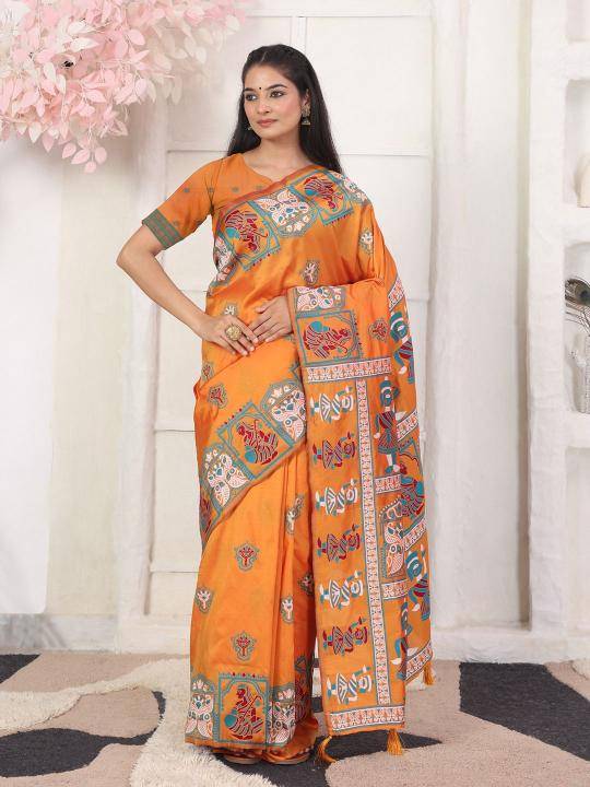 Shorya rangmanch silk wholesale saree factory in india