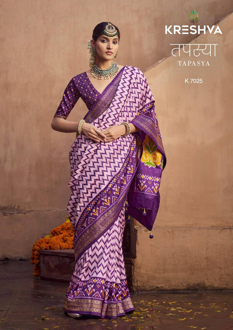 Shorya kreshva tapasya silk wholesale market for saree in india