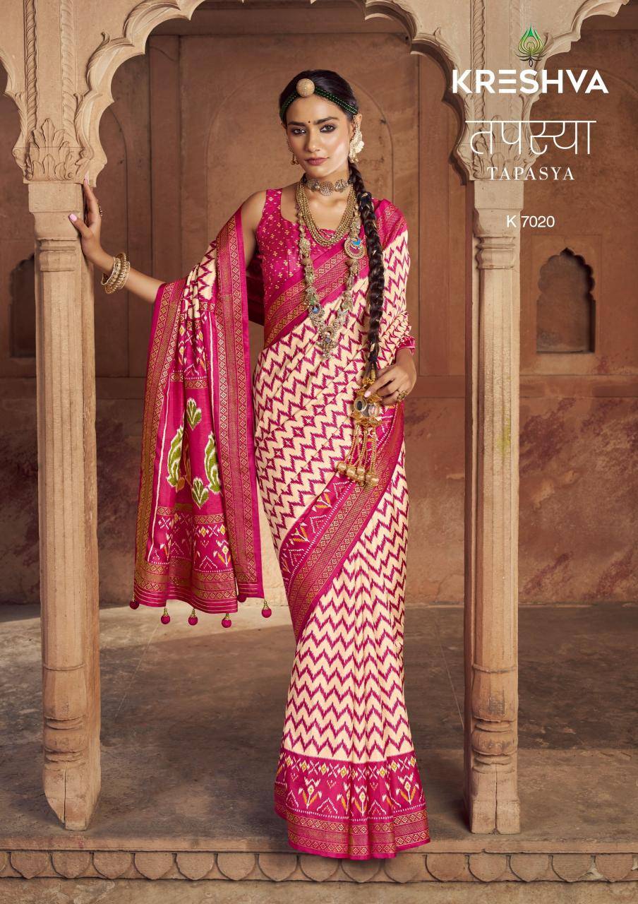 Shorya kreshva tapasya silk wholesale market for saree in india