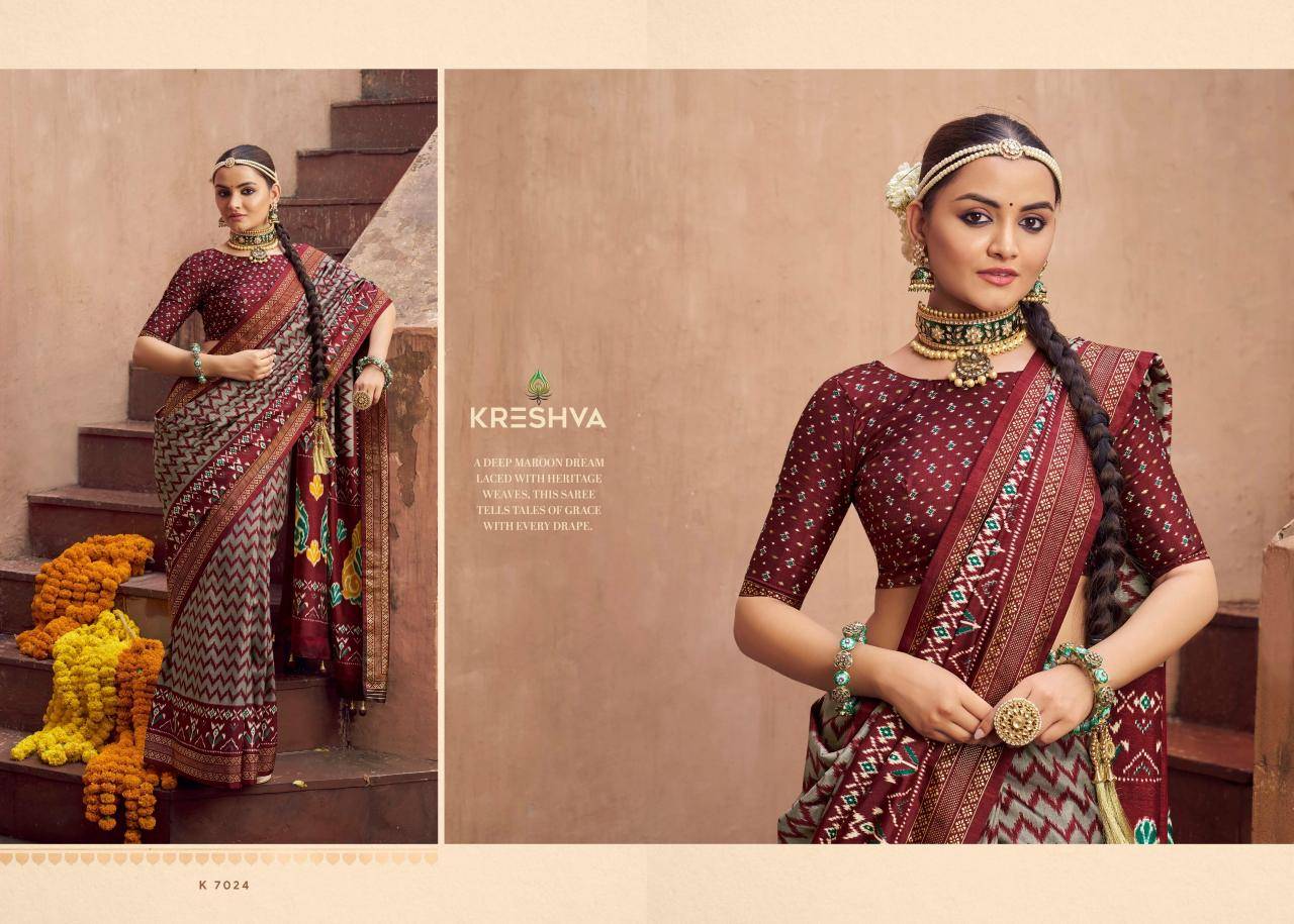 Shorya kreshva tapasya silk wholesale market for saree in india