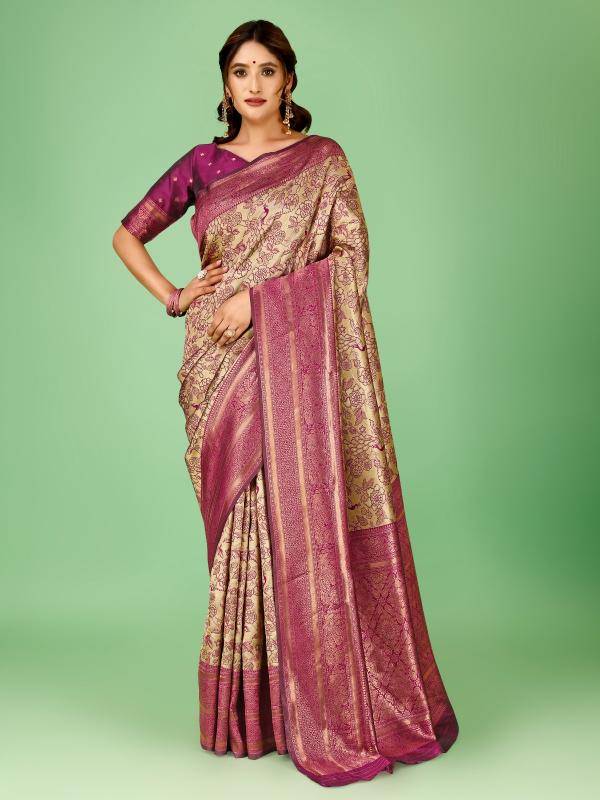 Triveni banarasi silk best wholesale saree manufacturers in india