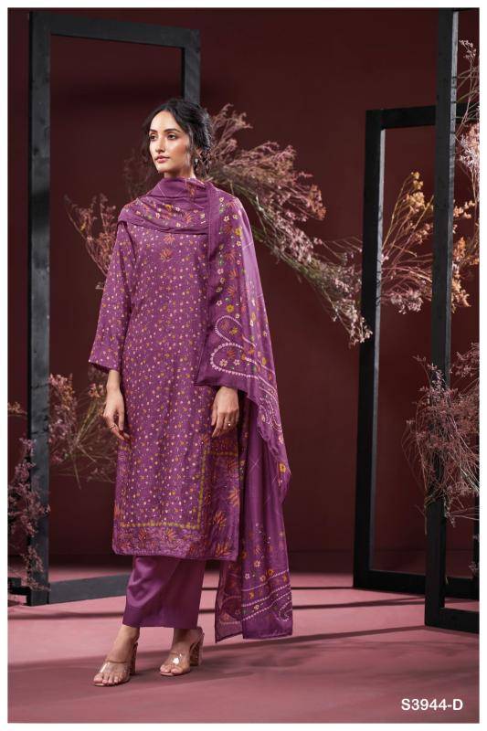 Ganga farida 3944 wholesale dress material in mumbai with price near me