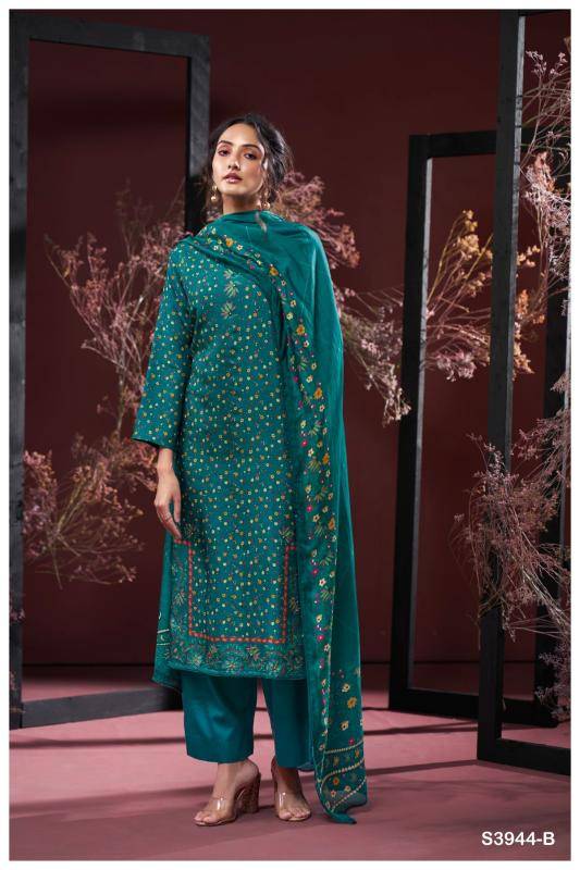 Ganga farida 3944 wholesale dress material in mumbai with price near me