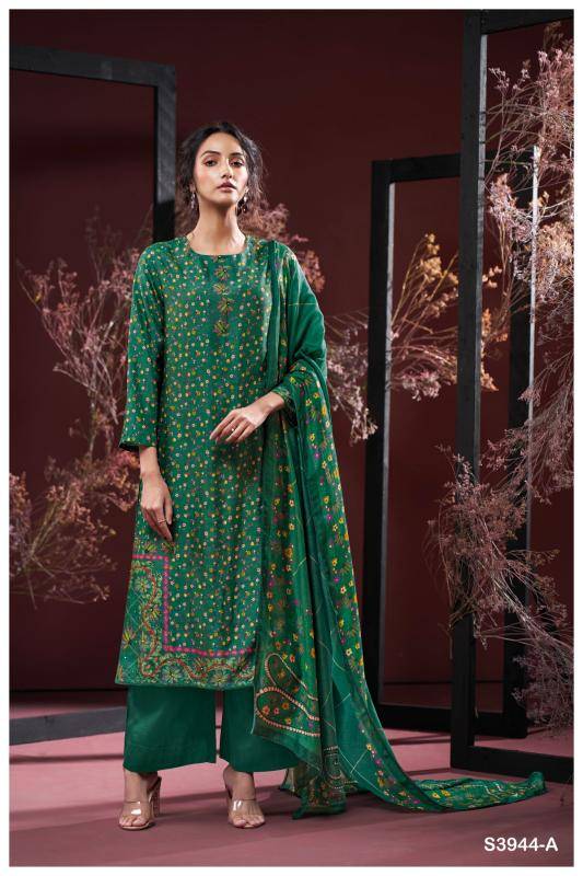 Ganga farida 3944 wholesale dress material in mumbai with price near me