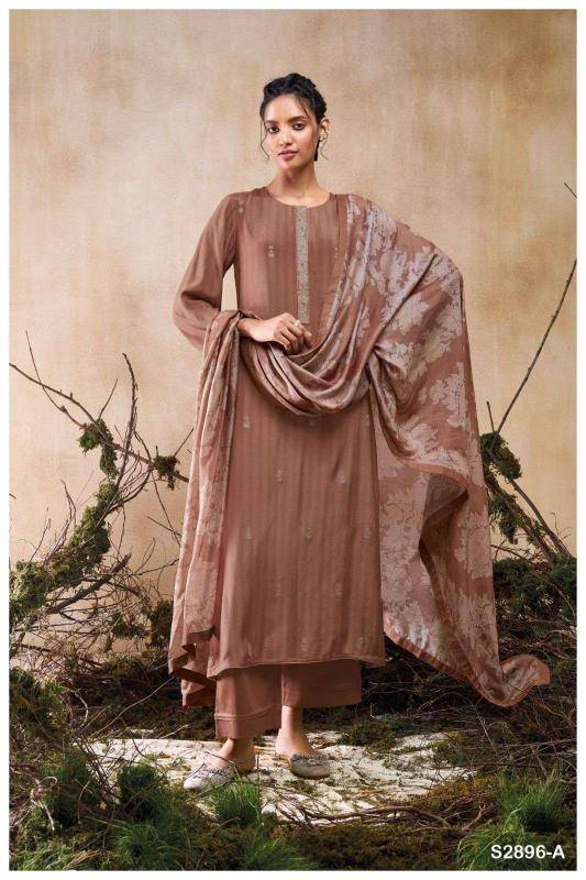 Ganga tereza 2896 wholesale dress material in mumbai