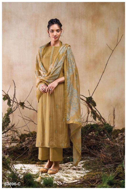 Ganga tereza 2896 wholesale dress material in mumbai