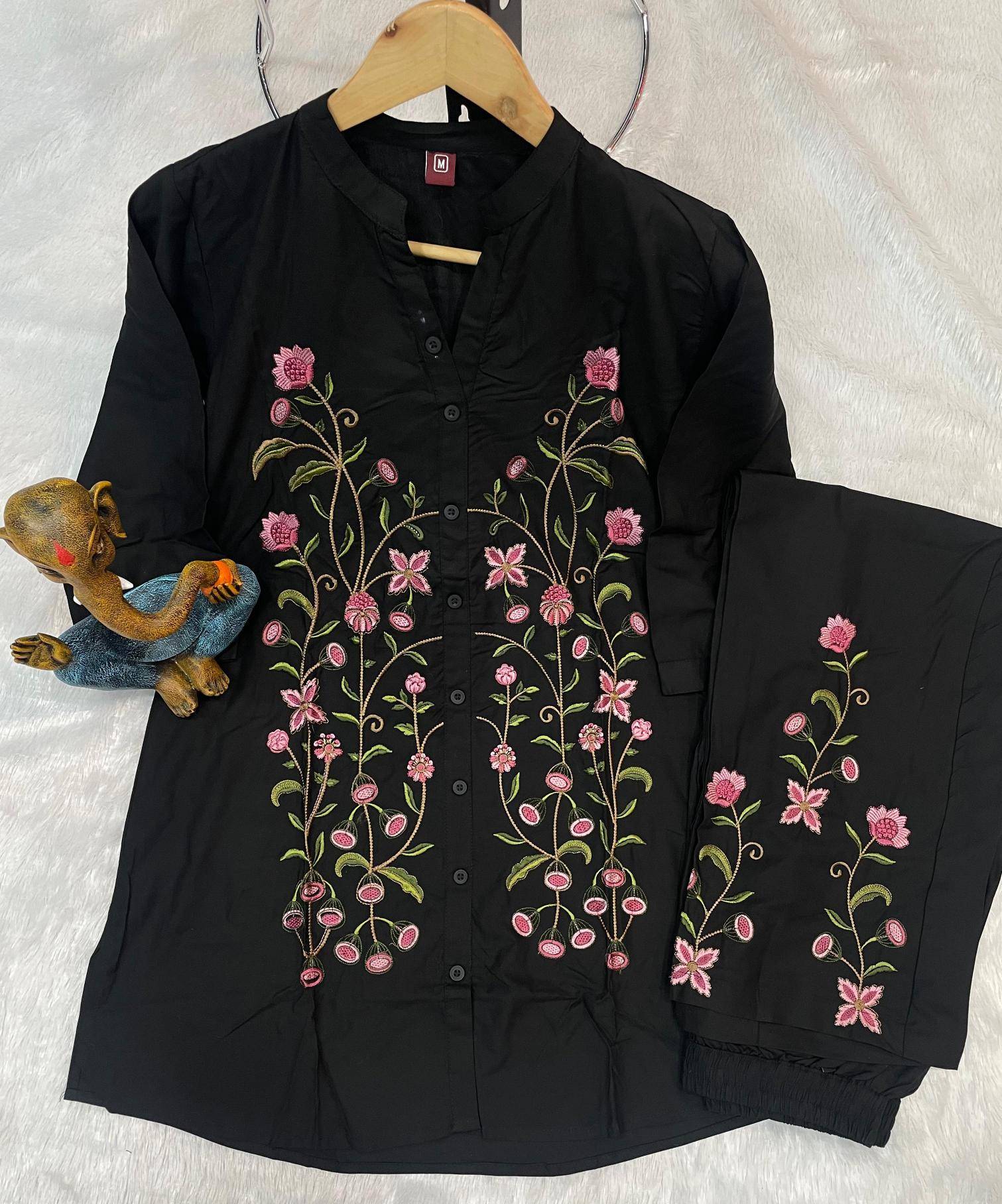 Diva 127 rayon coord set kurti wholesale market in delhi