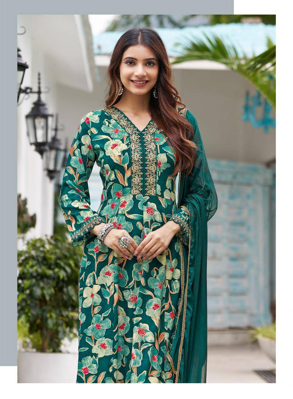Radhika lifestyle anarkali vol 7 best wholesale kurti market in delhi