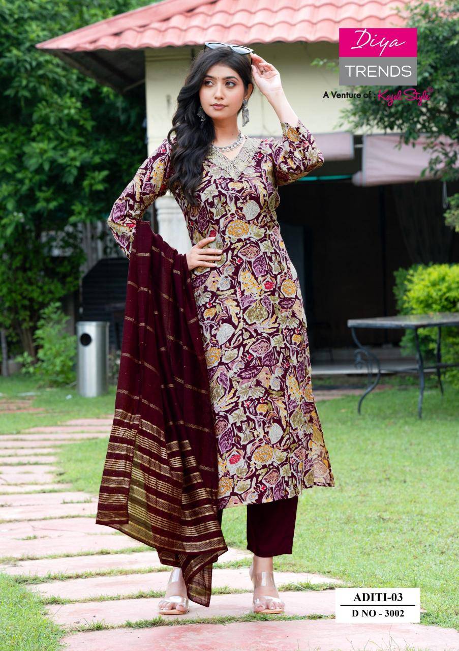 Diya trends aditi vol 3 wholesale kurti manufacturers in delhi