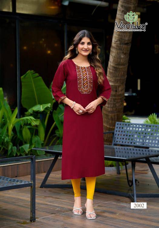 Vaniska five star vol 2 kurti wholesale market delhi