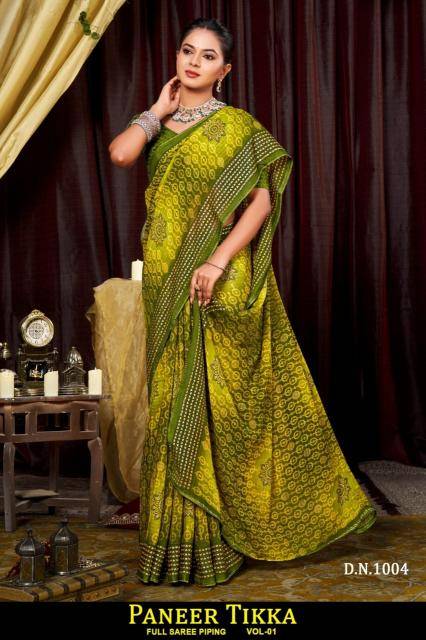 Shorya panner tikka indian wholesale saree