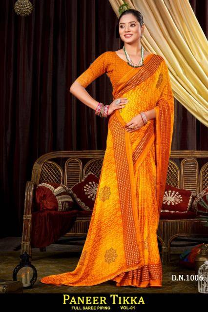 Shorya panner tikka indian wholesale saree