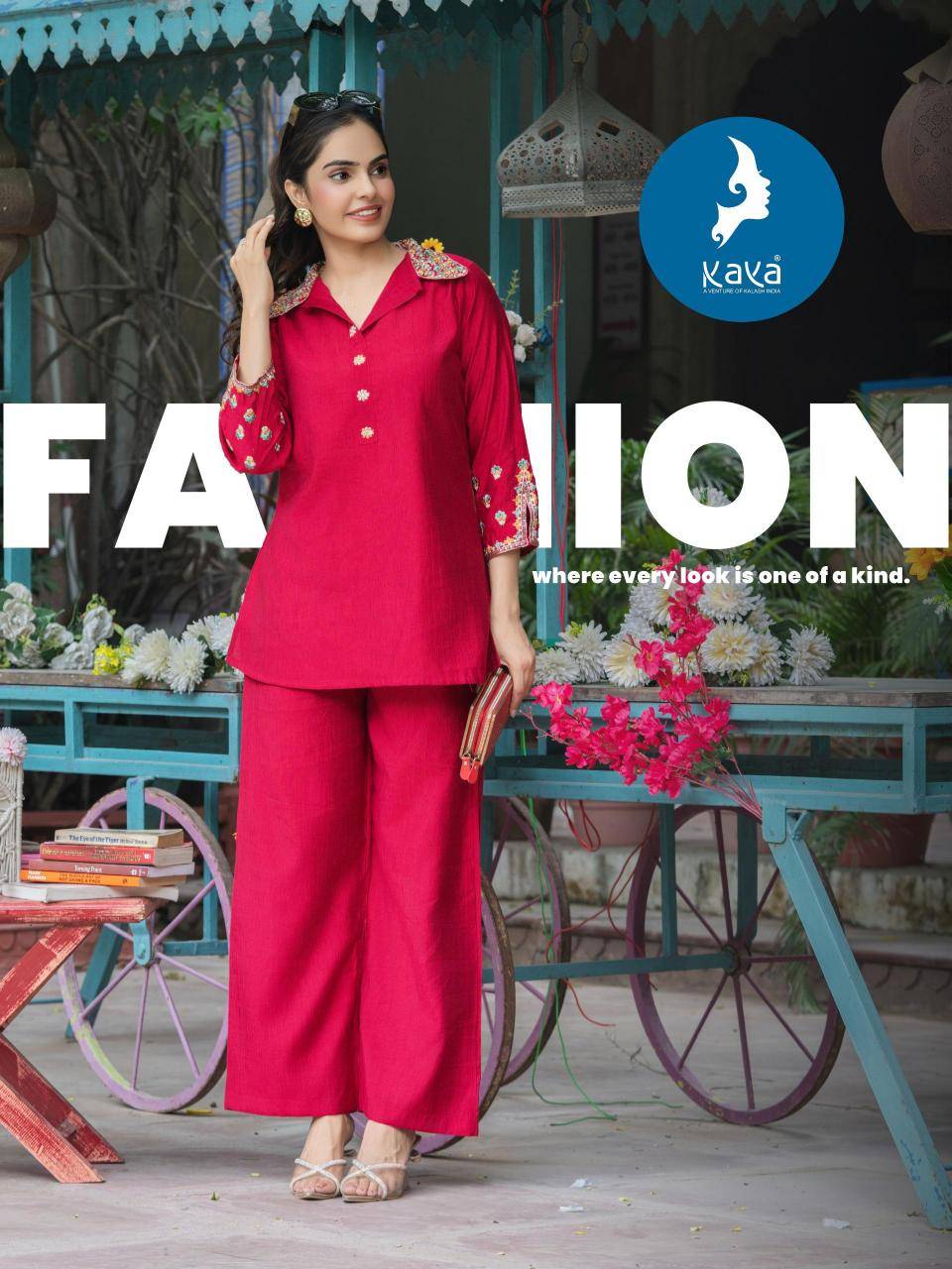 Kaya kiyana coord set wholesaler in delhi for kurtis
