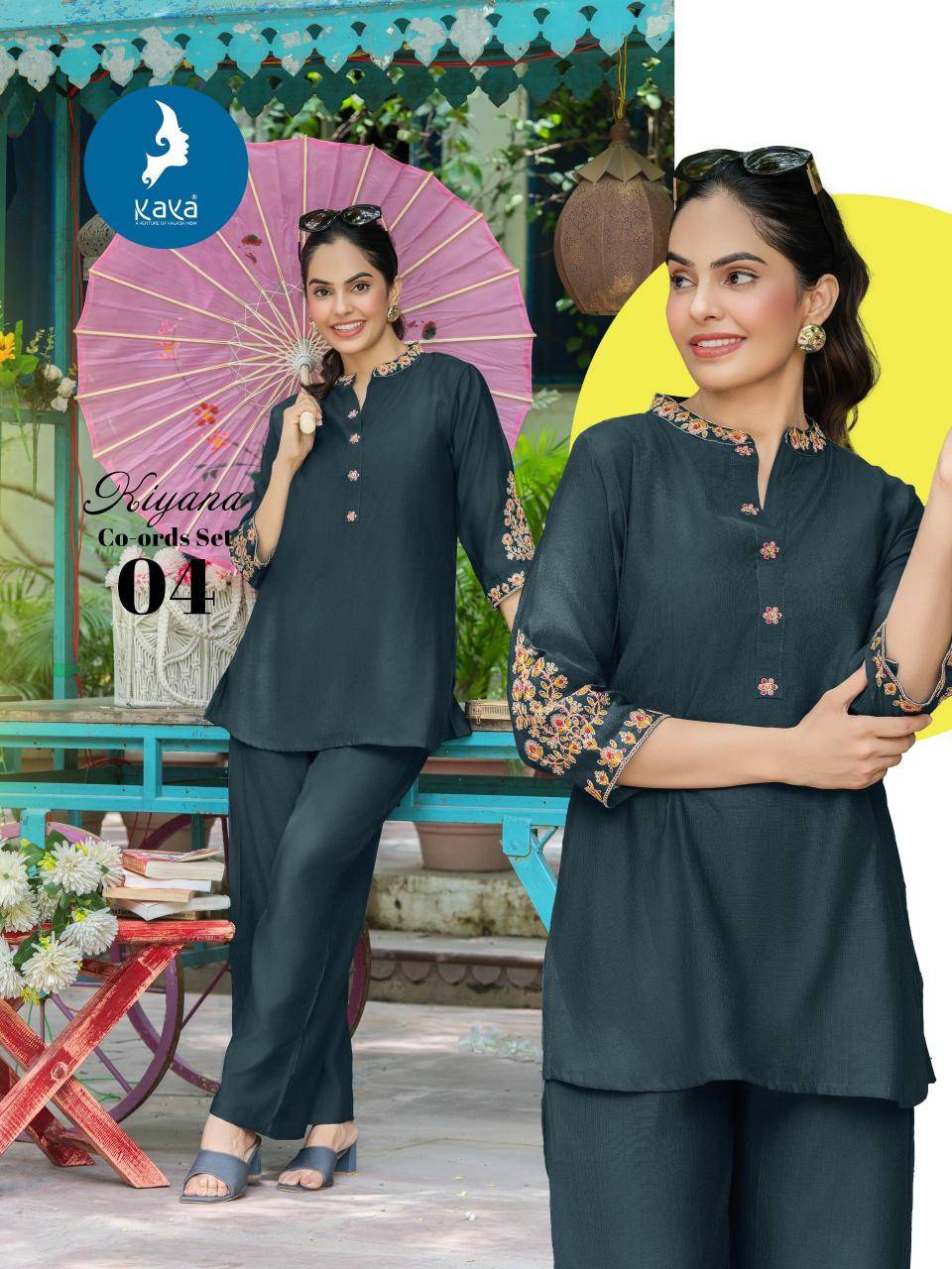 Kaya kiyana coord set wholesaler in delhi for kurtis