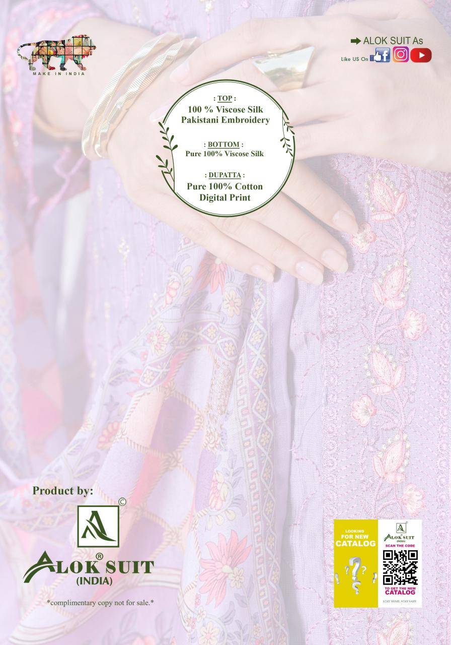 Alok suit yasmeen indian wholesale dresses