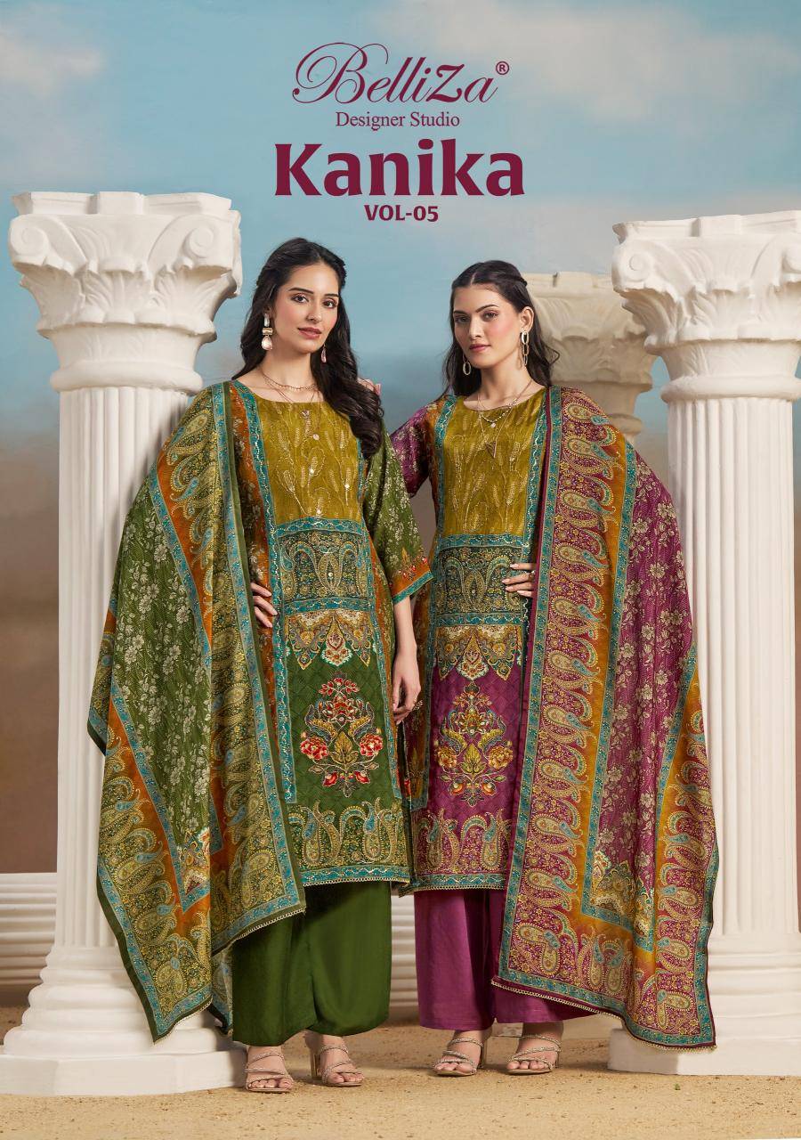 Belliza kanika vol 5 dress wholesale india