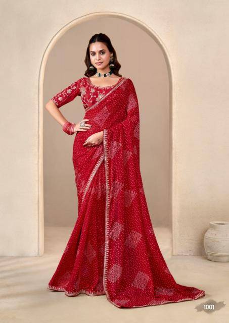 Shorya baandhniya vol 2 indian wholesale saree