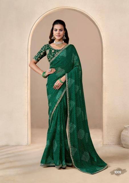 Shorya baandhniya vol 2 indian wholesale saree