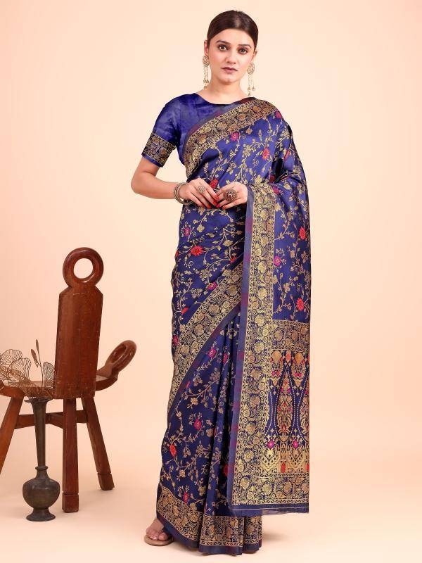 Triveni OT-03 banarasi silk Latest Saree Designs in Surat