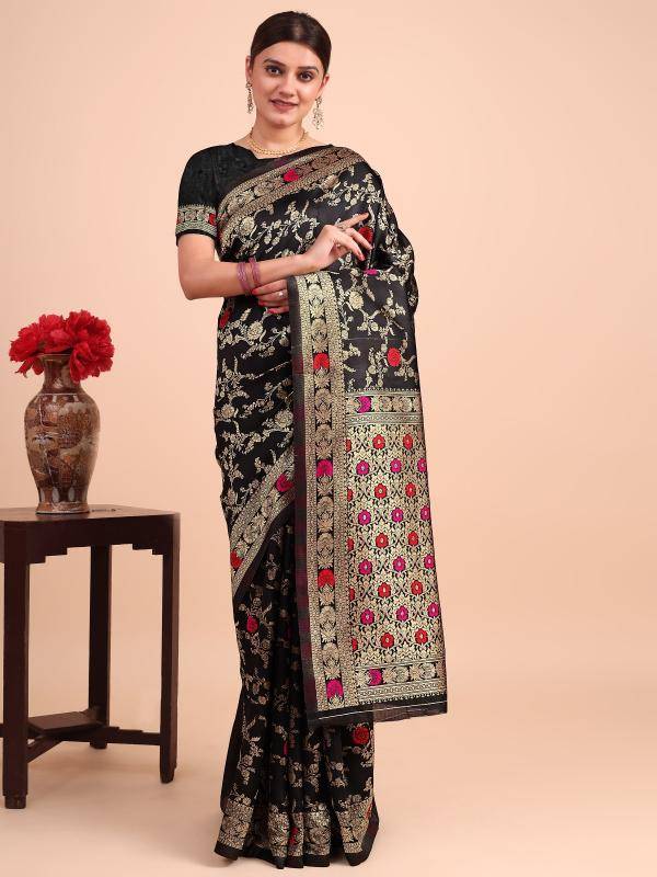 Triveni OT-04 banararsi silk Saree Distributors in Kolkata