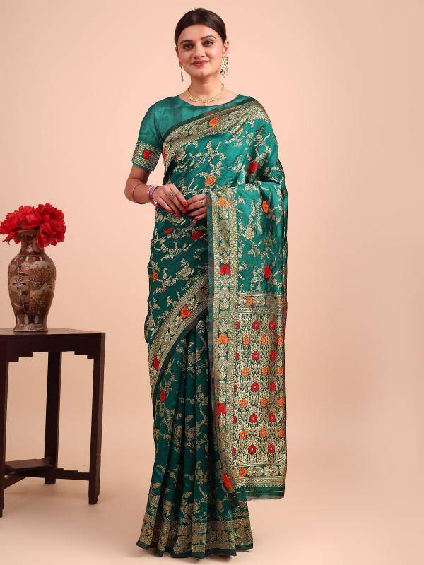 Triveni OT-04 banararsi silk Saree Distributors in Kolkata