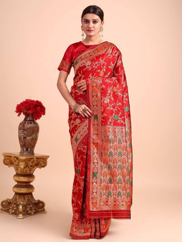 Triveni OT-04 banararsi silk Saree Distributors in Kolkata
