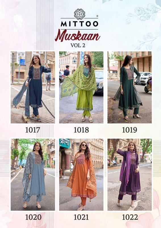 Mittoo muskaan vol 2 kurti wholesale indiamart