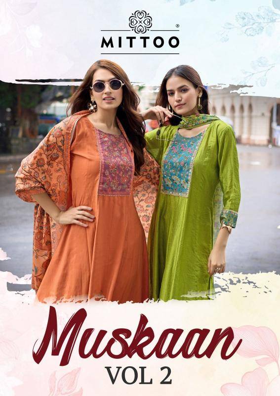Mittoo muskaan vol 2 kurti wholesale indiamart