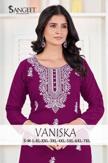 Sangeet vaniska best wholesale kurtis in india