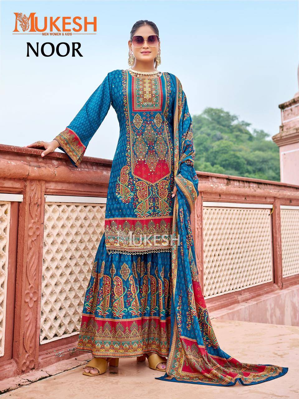 Mukesh banwery noor wholesale salwar suit market in india