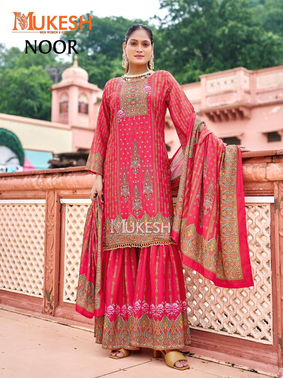 Mukesh banwery noor wholesale salwar suit market in india